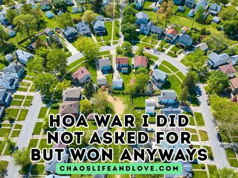 HOA War I Did Not Asked for But Won Anyways