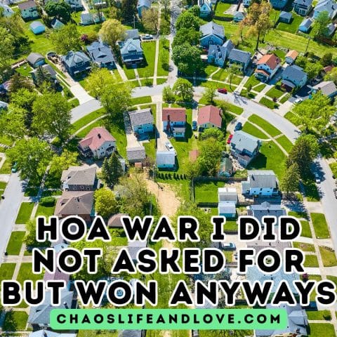 HOA War I Did Not Asked for But Won Anyways
